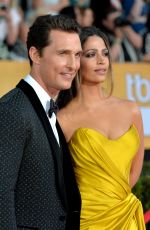 CAMILA ALVES at 2014 SAG Awards in Los Angeles