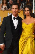 CAMILA ALVES at 2014 SAG Awards in Los Angeles