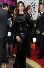 CAMILA ALVES at 71st Annual Golden Globe Awards