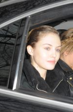 CARA DELEVINGNE and MICHELLE RODRIGUEZ Leaves Chanel Fashion Show in Paris