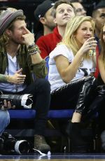 CARA DELEVINGNE at Nets Hawks Game in London