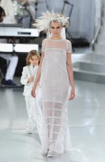 CARA DELEVINGNE - Chanel Fashion Show in Paris