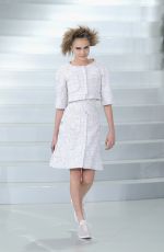 CARA DELEVINGNE - Chanel Fashion Show in Paris
