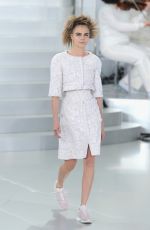 CARA DELEVINGNE - Chanel Fashion Show in Paris