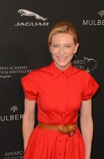 CATE BLANCHET at 2014 BAFTA LA Awards in Beverly Hills