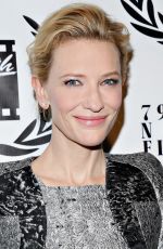 CATE BLANCHETT at 2013 New York Film Critics Circle Awards