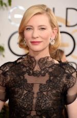 CATE BLANCHETT at 71st Annual Golden Globe Awards