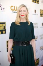 CATE BLANCHETT at Critic’s Choice Awards in Santa Monica