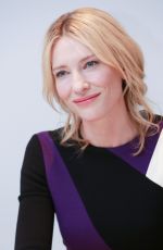 CATE BLANCHETT at The Monuments Men Press Conference in Los Angeles