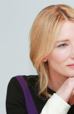 CATE BLANCHETT at The Monuments Men Press Conference in Los Angeles