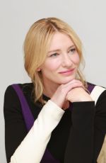 CATE BLANCHETT at The Monuments Men Press Conference in Los Angeles