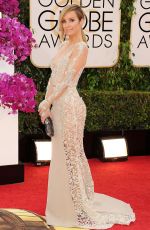 CATT SADLER at 71st Annual Golden Globe Awards