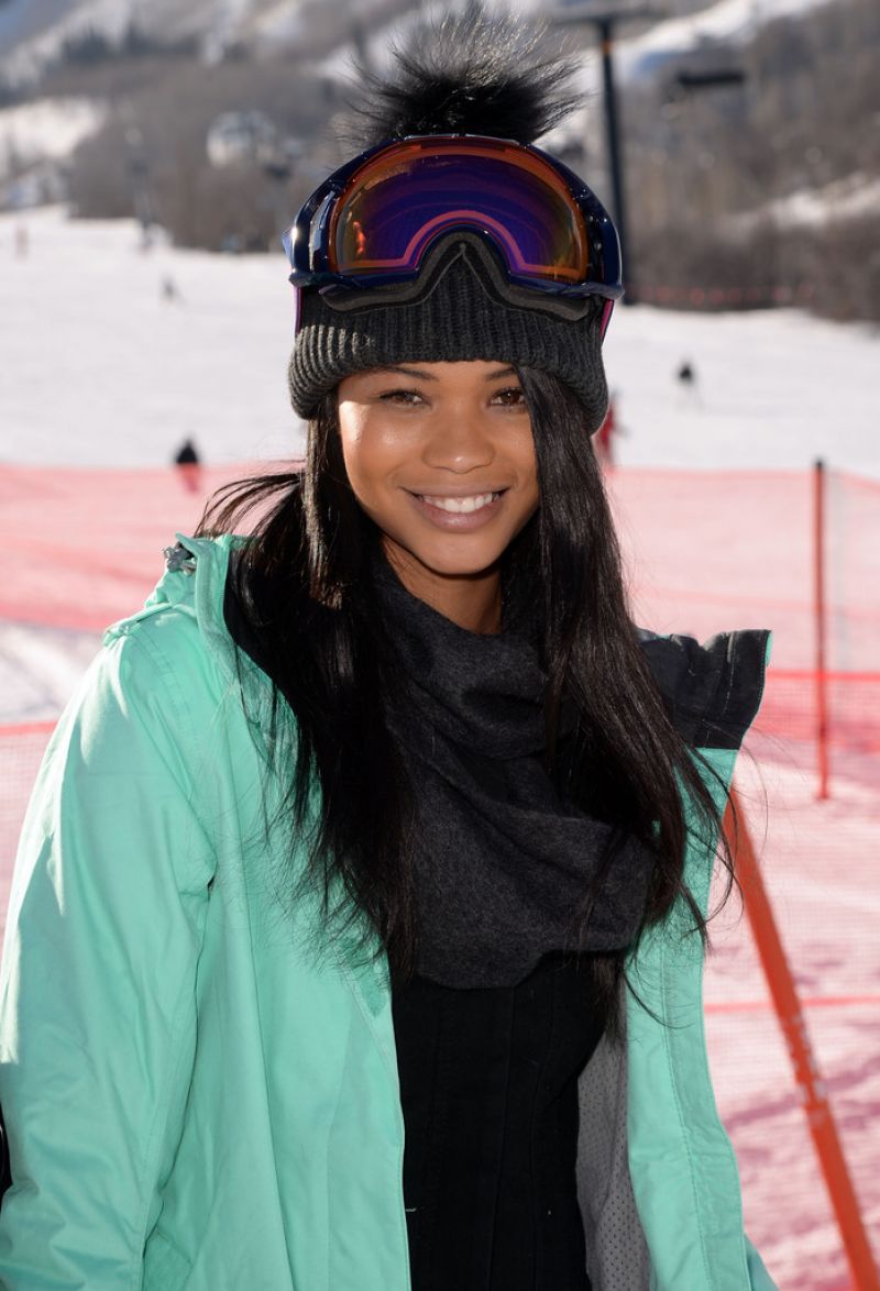 CHANEL IMAN at Oakley Learn to Ride with AOL in Park City – HawtCelebs