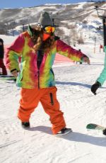 CHANEL IMAN at Oakley Learn to Ride with AOL in Park City