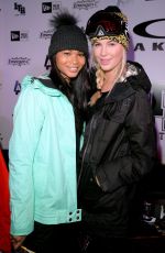 CHANEL IMAN at Oakley Learn to Ride with AOL in Park City