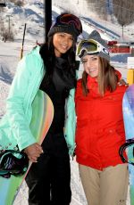 CHANEL IMAN at Oakley Learn to Ride with AOL in Park City