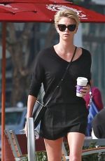 CHARLIZE THERON at a Coffee Bean in Beverly Hills