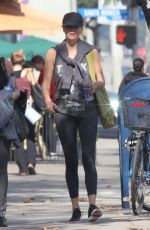 CHARLIZE THERON Out and About in Los Angeles