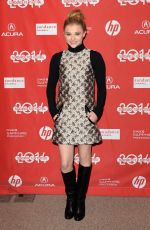 CHLOE MORETZ at Laggies Premiere at 2014 Sundance Film Festival