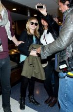 CHLOE MORETZ at LAX Airport