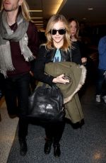 CHLOE MORETZ at LAX Airport