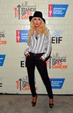 CHRISTINA AGUILERA at Hollywood Stands Up to Cancer Event