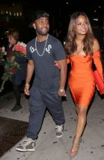CHRISTINA MILIAN in Tight Dress Leaves 1 Oak Nightclub in West Hollywood