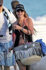 CRISTY RICE in Bikini on the Beach in Miami