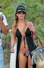 CRISTY RICE in Bikini on the Beach in Miami