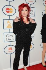 CYNDI LAUPER at 2014 Pre-Grammy Gala in Beverly Hills