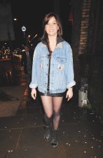 DAISY LOWE at Fuerzabruta VIP Event at The Roundhouse in London