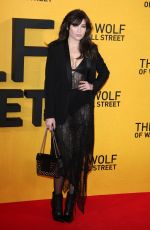 DAISY LOWE at The Wolf of Wall Street Premiere in London