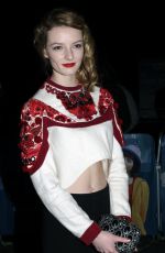 DAKOTA BLUE RICHARDS at Cirque du Soleil: Quidam Opening Night in London