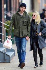 DAKOTA FANNING Out and About in New York