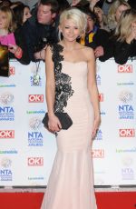 DANIELLE HAROLD at 2014 National Television Awards in London