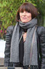 DAVINA MCCALL Leaves ITV Studio in London
