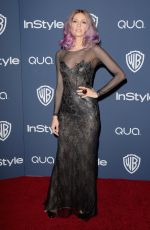 DAWN OLIVIERI at Instyle and Warner Bros. Golden Globes Afterparty