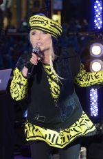 DEBBIE HARRY Performs at Dick Clark’s New Year’s Rockin’ Eve with Ryan Seacrest in Los Angeles