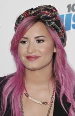 DEMI LOVATO at 56th Grammy Awards Backstage at Grammys Pre-Party