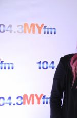 DEMI LOVATO at 56th Grammy Awards Backstage at Grammys Pre-Party