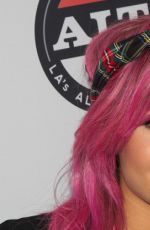 DEMI LOVATO at 56th Grammy Awards Backstage at Grammys Pre-Party