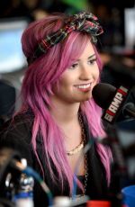 DEMI LOVATO at 56th Grammy Awards Backstage at Grammys Pre-Party