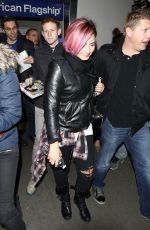 DEMI LOVATO at LAX Airport in Los Angeles
