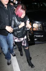 DEMI LOVATO at LAX Airport in Los Angeles
