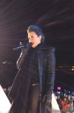 DEMI LOVATO Performs at New Year