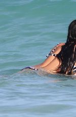 DEMI MOORE in Bikini on the Beach in Mexico