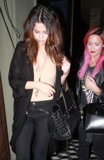 DEMMI LOVATO and SELENA GOMEZ at Craig