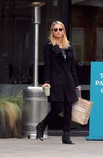 DIANNA AGRON Leaves Cafe Gratitude in Los Angeles