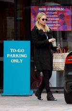 DIANNA AGRON Leaves Cafe Gratitude in Los Angeles