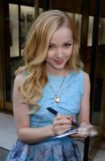 DOVE CAMERON at Pix11 Morning News in New York